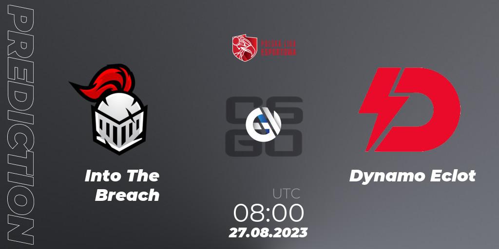 Into The Breach - Dynamo Eclot: ennuste. 27.08.2023 at 09:00, Counter-Strike (CS2), Polska Liga Esportowa Superpuchar 2023