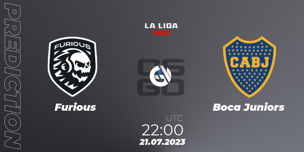 Furious - Boca Juniors: ennuste. 22.07.2023 at 22:10, Counter-Strike (CS2), La Liga 2023: Pro Division