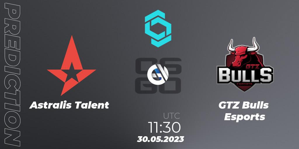 Astralis Talent - GTZ Bulls Esports: ennuste. 30.05.23, CS2 (CS:GO), CCT North Europe Series 5