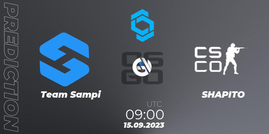 Team Sampi - SHAPITO: ennuste. 15.09.23, CS2 (CS:GO), CCT East Europe Series #2