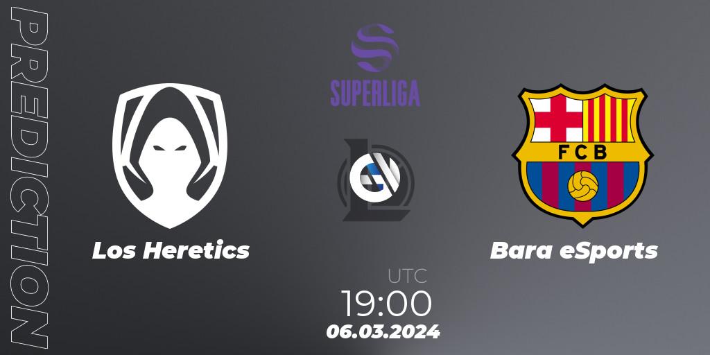 Los Heretics - Barça eSports: ennuste. 06.03.24, LoL, Superliga Spring 2024 - Group Stage