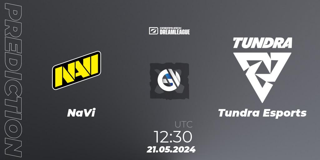 NaVi - Tundra Esports: ennuste. 21.05.2024 at 12:40, Dota 2, DreamLeague Season 23