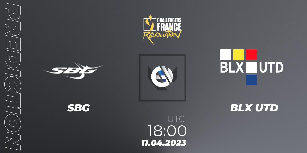 SBG - BLX UTD: ennuste. 11.04.23, VALORANT, VALORANT Challengers France: Revolution Split 2 - Regular Season