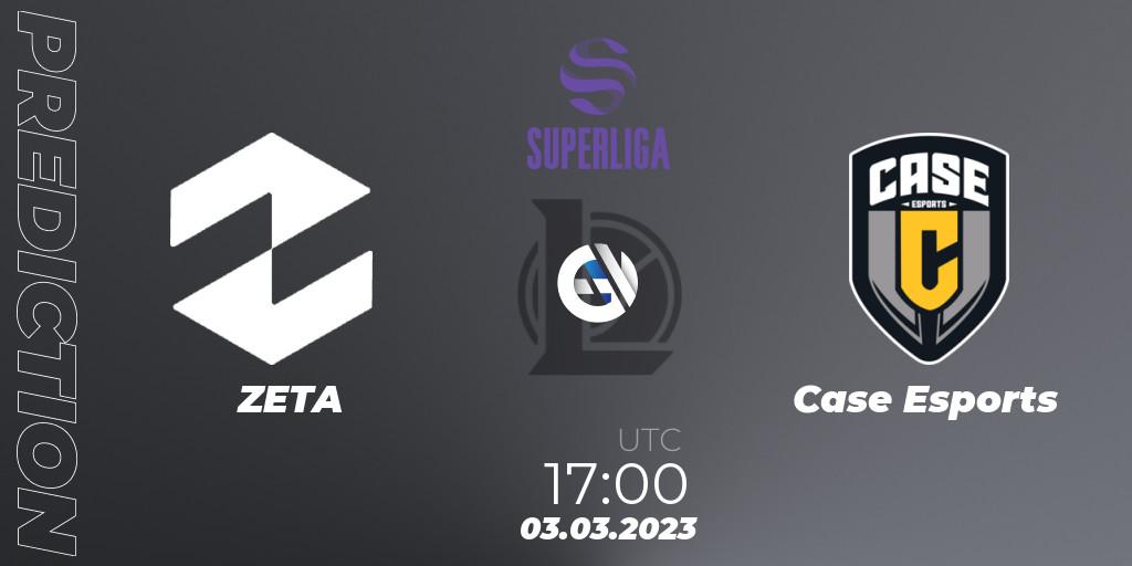 ZETA - Case Esports: ennuste. 03.03.2023 at 17:00, LoL, LVP Superliga 2nd Division Spring 2023 - Group Stage