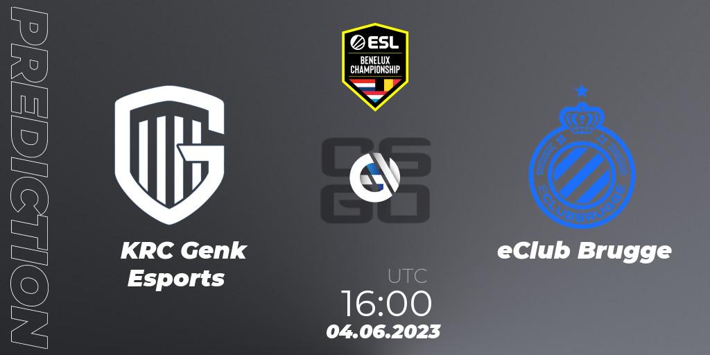 KRC Genk Esports - eClub Brugge: ennuste. 04.06.23, CS2 (CS:GO), ESL Benelux Championship Spring 2023