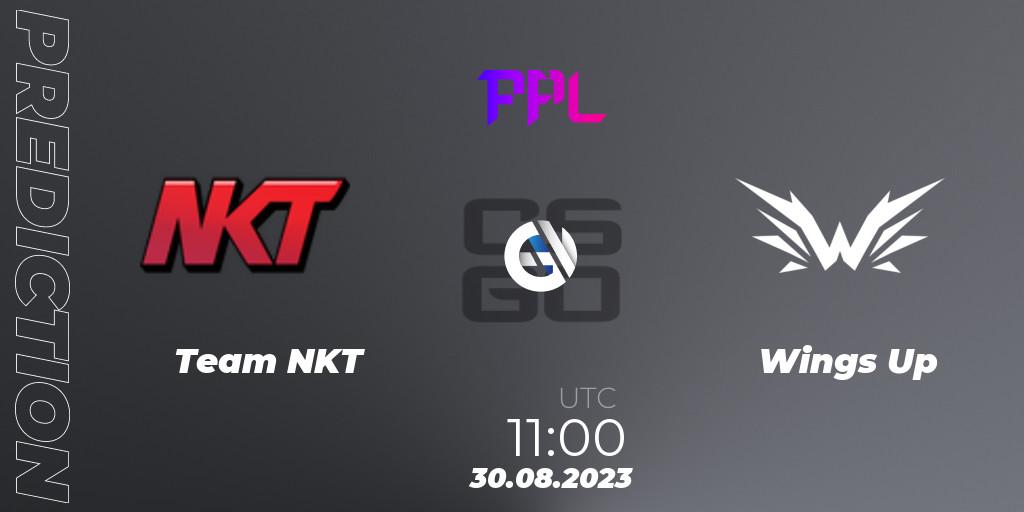 Team NKT - Wings Up: ennuste. 30.08.2023 at 10:50, Counter-Strike (CS2), Perfect World Arena Premier League Season 5