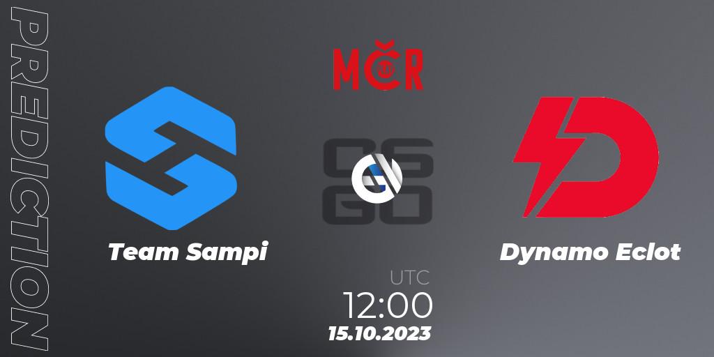 Team Sampi - Dynamo Eclot: ennuste. 15.10.2023 at 12:00, Counter-Strike (CS2), Tipsport Cup Prague Fall 2023