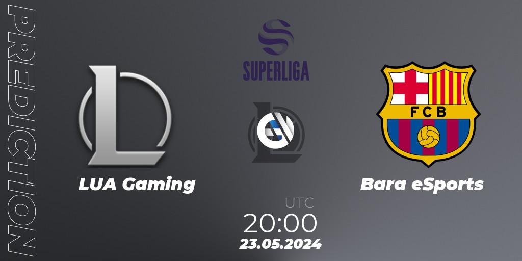 LUA Gaming - Barça eSports: ennuste. 23.05.2024 at 20:00, LoL, LVP Superliga Summer 2024