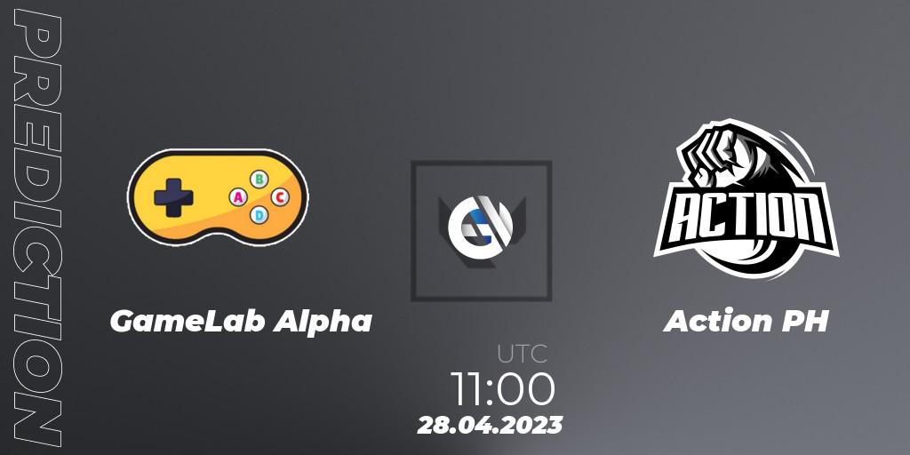 GameLab Alpha - Action PH: ennuste. 28.04.23, VALORANT, VALORANT Challengers 2023: Philippines Split 2 - Group stage