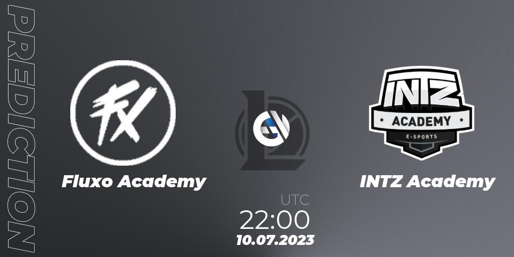 Fluxo Academy - INTZ Academy: ennuste. 10.07.2023 at 22:00, LoL, CBLOL Academy Split 2 2023 - Group Stage