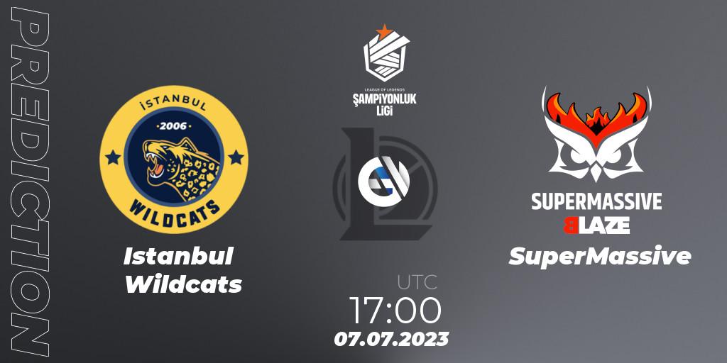 Istanbul Wildcats - SuperMassive: ennuste. 07.07.2023 at 17:00, LoL, TCL Summer 2023 - Group Stage