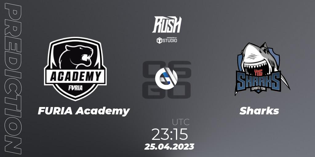 FURIA Academy - Sharks: ennuste. 25.04.2023 at 23:15, Counter-Strike (CS2), TG Rush Autumn 2023