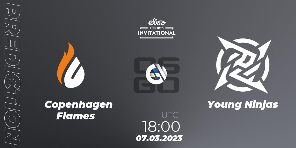 Copenhagen Flames - Young Ninjas: ennuste. 07.03.23, CS2 (CS:GO), Elisa Invitational Winter 2023