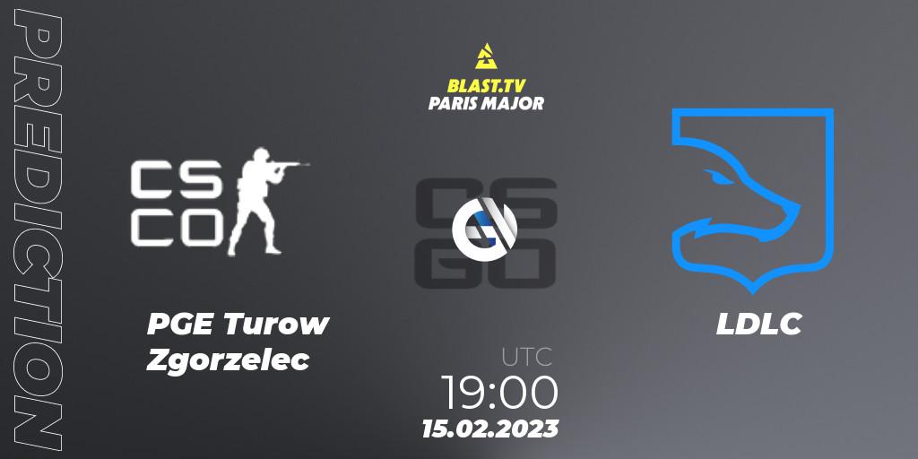 PGE Turow Zgorzelec - LDLC: ennuste. 15.02.23, CS2 (CS:GO), BLAST.tv Paris Major 2023 Europe RMR Open Qualifier 2