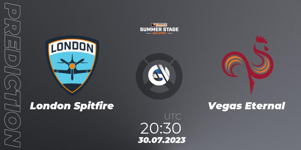 London Spitfire - Vegas Eternal: ennuste. 30.07.23, Overwatch, Overwatch League 2023 - Summer Stage Qualifiers