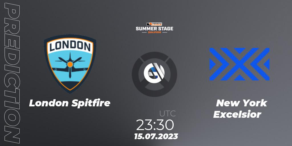 London Spitfire - New York Excelsior: ennuste. 16.07.23, Overwatch, Overwatch League 2023 - Summer Stage Qualifiers