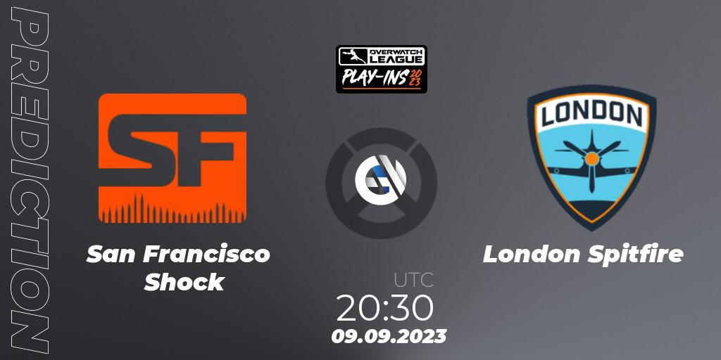 San Francisco Shock - London Spitfire: ennuste. 09.09.23, Overwatch, Overwatch League 2023 - Play-Ins