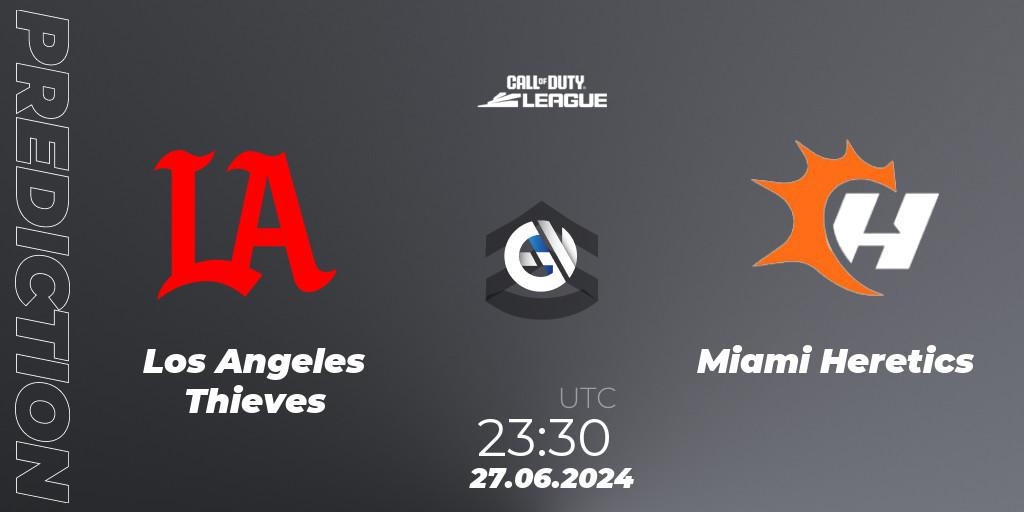 Los Angeles Thieves - Miami Heretics: ennuste. 27.06.2024 at 23:30, Call of Duty, Call of Duty League 2024: Stage 4 Major