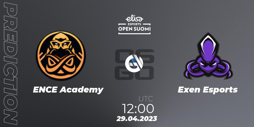 ENCE Academy - Exen Esports: ennuste. 29.04.23, CS2 (CS:GO), Elisa Open Suomi Season 5