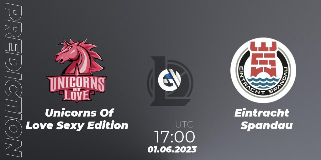 Unicorns Of Love Sexy Edition - Eintracht Spandau: ennuste. 01.06.23, LoL, Prime League Summer 2023 - Group Stage