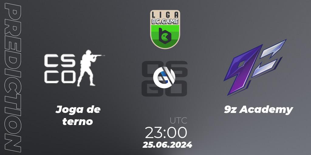 Joga de terno - 9z Academy: ennuste. 25.06.2024 at 23:00, Counter-Strike (CS2), Dust2 Brasil Liga Season 3: Division 2