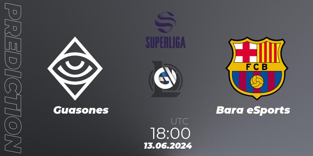 Guasones - Barça eSports: ennuste. 13.06.2024 at 18:00, LoL, LVP Superliga Summer 2024