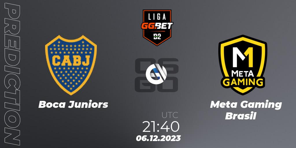 Boca Juniors - Meta Gaming Brasil: ennuste. 06.12.23, CS2 (CS:GO), Dust2 Brasil Liga Season 2