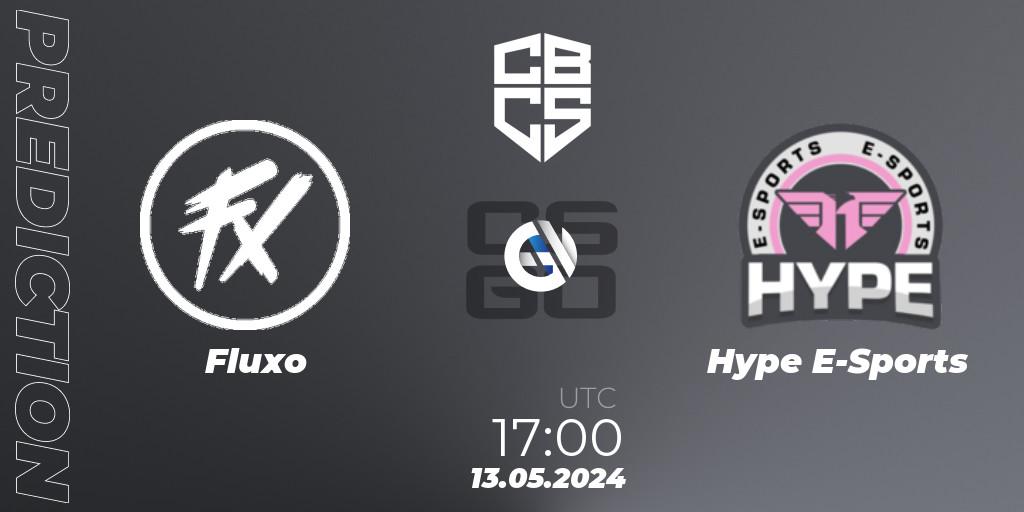 Fluxo - Hype E-Sports: ennuste. 13.05.2024 at 17:00, Counter-Strike (CS2), CBCS Season 4