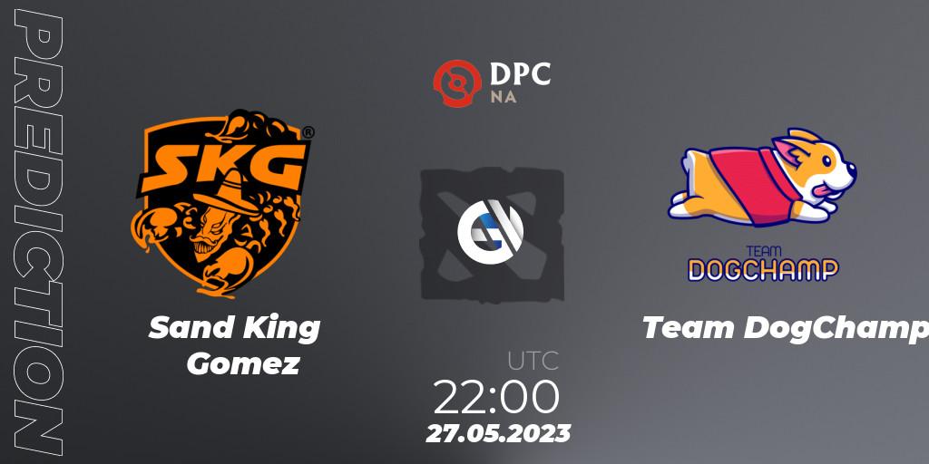 Sand King Gomez - Team DogChamp: ennuste. 27.05.23, Dota 2, DPC 2023 Tour 3: NA Division I (Upper)