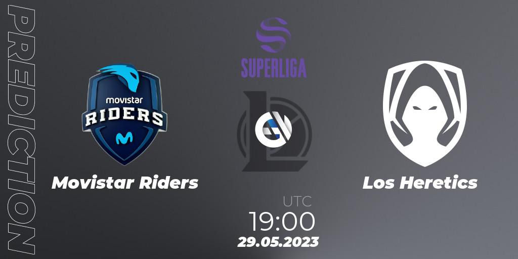 Movistar Riders - Los Heretics: ennuste. 29.05.2023 at 19:00, LoL, Superliga Summer 2023 - Group Stage