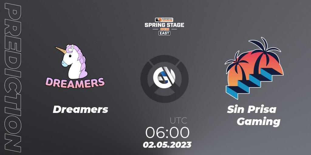 Dreamers - Sin Prisa Gaming: ennuste. 02.05.2023 at 06:00, Overwatch, Overwatch League 2023 - Spring Stage Opens