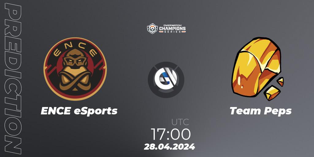 ENCE eSports - Team Peps: ennuste. 28.04.2024 at 17:00, Overwatch, Overwatch Champions Series 2024 - EMEA Stage 2 Main Event