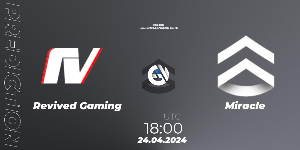 Revived Gaming - Miracle: ennuste. 24.04.2024 at 18:00, Call of Duty, Call of Duty Challengers 2024 - Elite 2: EU