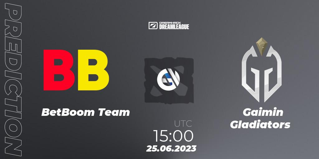 BetBoom Team - Gaimin Gladiators: ennuste. 25.06.2023 at 14:54, Dota 2, DreamLeague Season 20