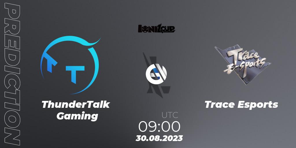 ThunderTalk Gaming - Trace Esports: ennuste. 30.08.2023 at 09:00, Wild Rift, Ionia Cup 2023 - WRL CN Qualifiers