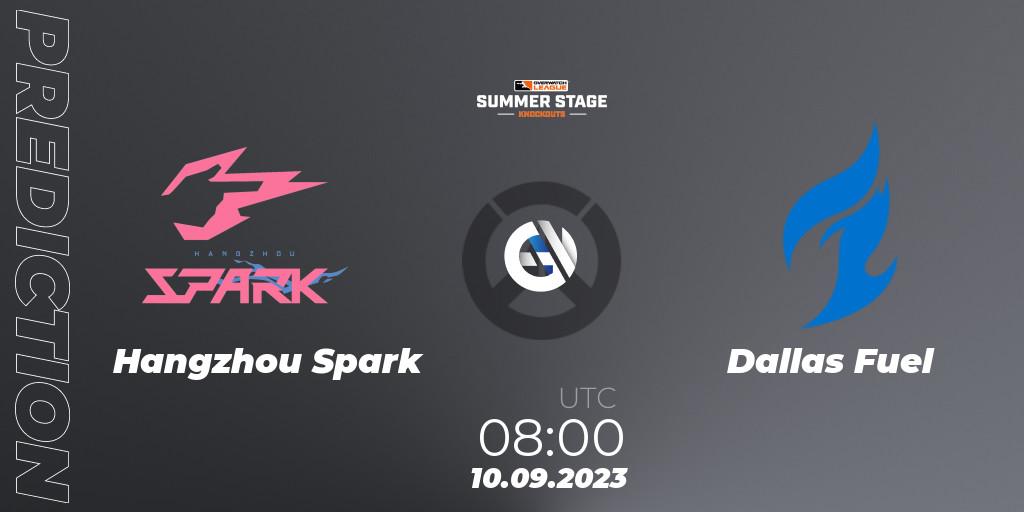 Hangzhou Spark - Dallas Fuel: ennuste. 10.09.2023 at 08:00, Overwatch, Overwatch League 2023 - Summer Stage Knockouts
