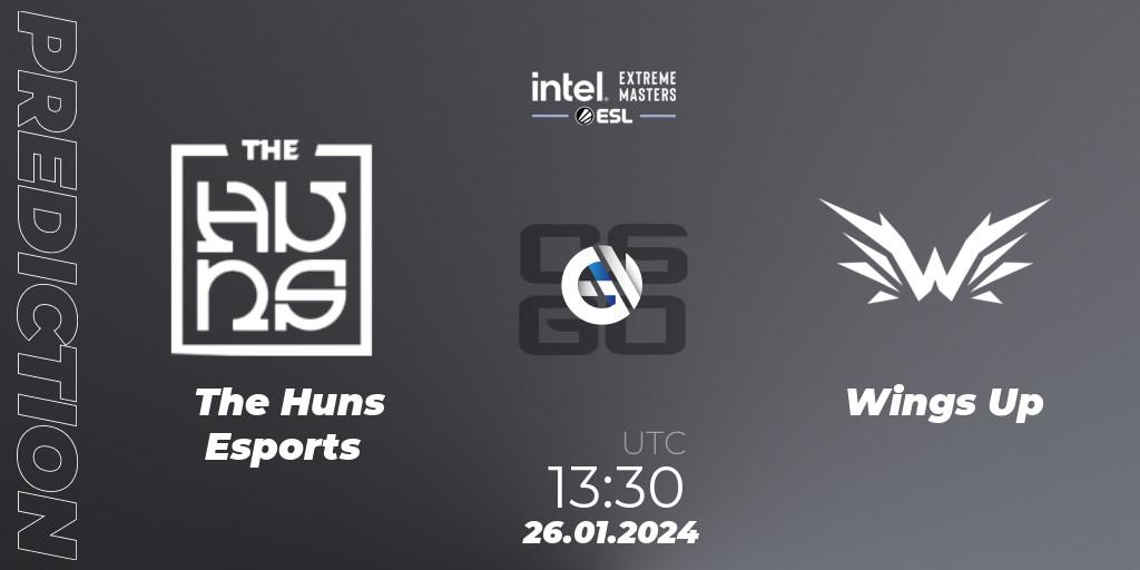 The Huns Esports - Wings Up: ennuste. 26.01.24, CS2 (CS:GO), Intel Extreme Masters China 2024: Asian Closed Qualifier