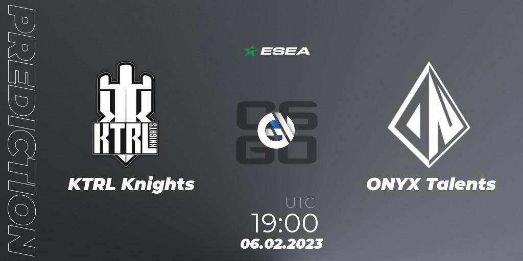 Budapest Five - ONYX Talents: ennuste. 02.03.23, CS2 (CS:GO), ESEA Season 44: Advanced Division - Europe