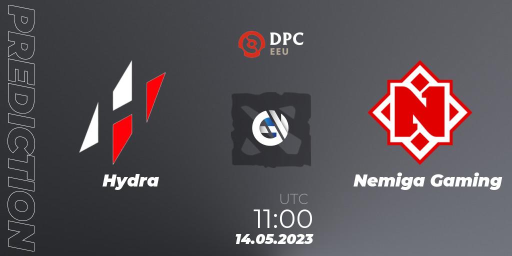 Hydra - Nemiga Gaming: ennuste. 14.05.2023 at 13:00, Dota 2, DPC 2023 Tour 3: EEU Division I (Upper)