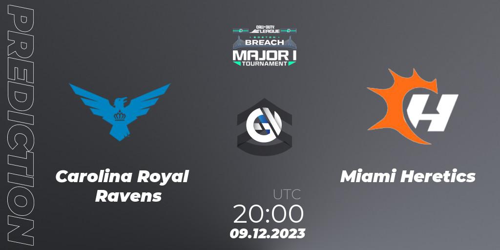 Carolina Royal Ravens - Miami Heretics: ennuste. 09.12.2023 at 20:00, Call of Duty, Call of Duty League 2024: Stage 1 Major Qualifiers