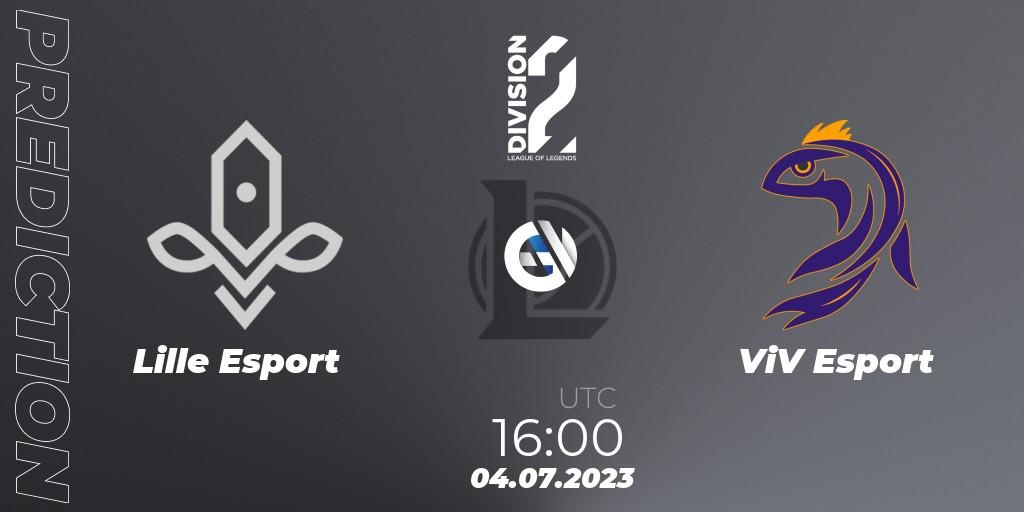 Lille Esport - ViV Esport: ennuste. 04.07.2023 at 16:00, LoL, LFL Division 2 Summer 2023 - Group Stage