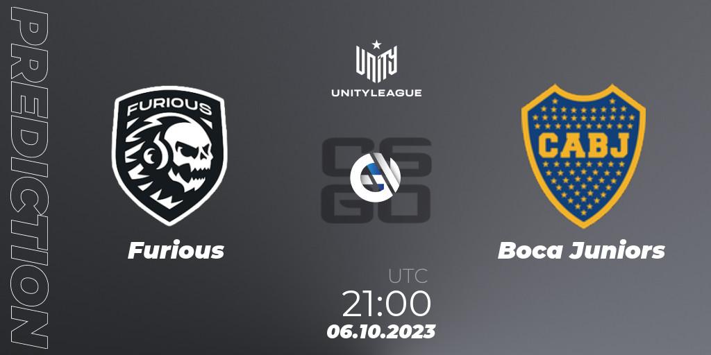 Furious - Boca Juniors: ennuste. 06.10.23, CS2 (CS:GO), LVP Unity League Argentina 2023