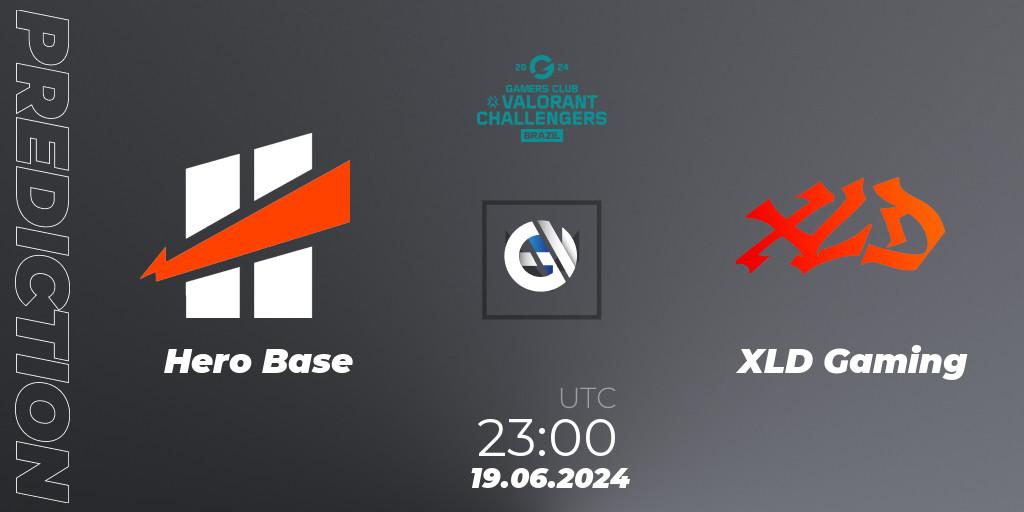 Hero Base - XLD Gaming: ennuste. 21.06.2024 at 23:00, VALORANT, VALORANT Challengers 2024 Brazil: Split 2