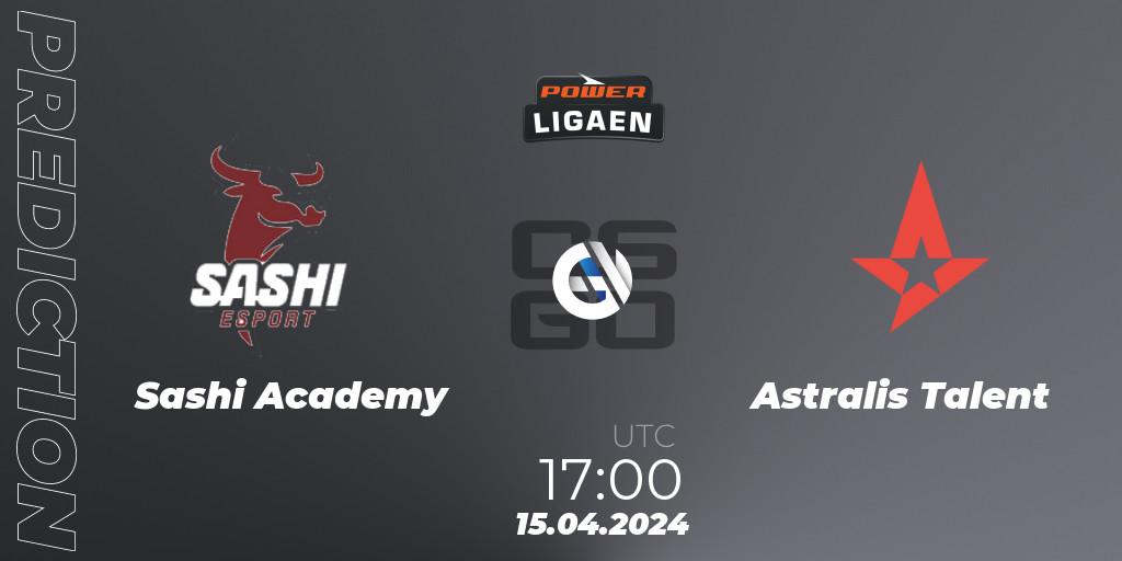 Sashi Academy - Astralis Talent: ennuste. 15.04.24, CS2 (CS:GO), Dust2.dk Ligaen Season 26