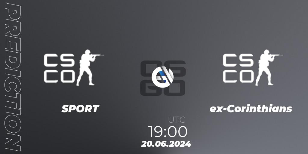 ESports Recife - Ex-Corinthians Esports: ennuste. 20.06.2024 at 19:00, Counter-Strike (CS2), Gamers Club Liga Série A: June 2024