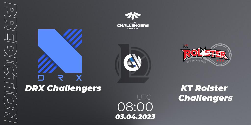 DRX Challengers - KT Rolster Challengers: ennuste. 03.04.23, LoL, LCK Challengers League 2023 Spring