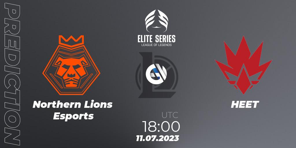Northern Lions Esports - HEET: ennuste. 11.07.23, LoL, Elite Series Summer 2023