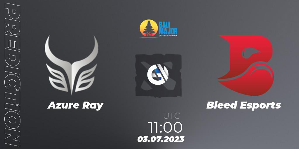 Azure Ray - Bleed Esports: ennuste. 03.07.23, Dota 2, Bali Major 2023 - Group Stage
