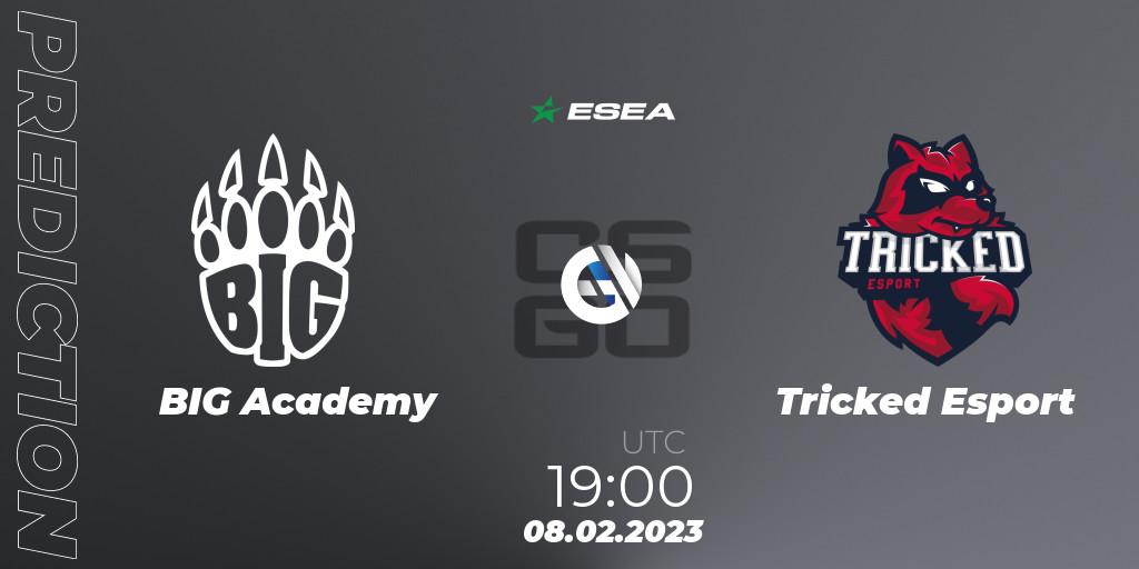 BIG Academy - Exzentriq Utd: ennuste. 08.02.23, CS2 (CS:GO), ESEA Season 44: Advanced Division - Europe