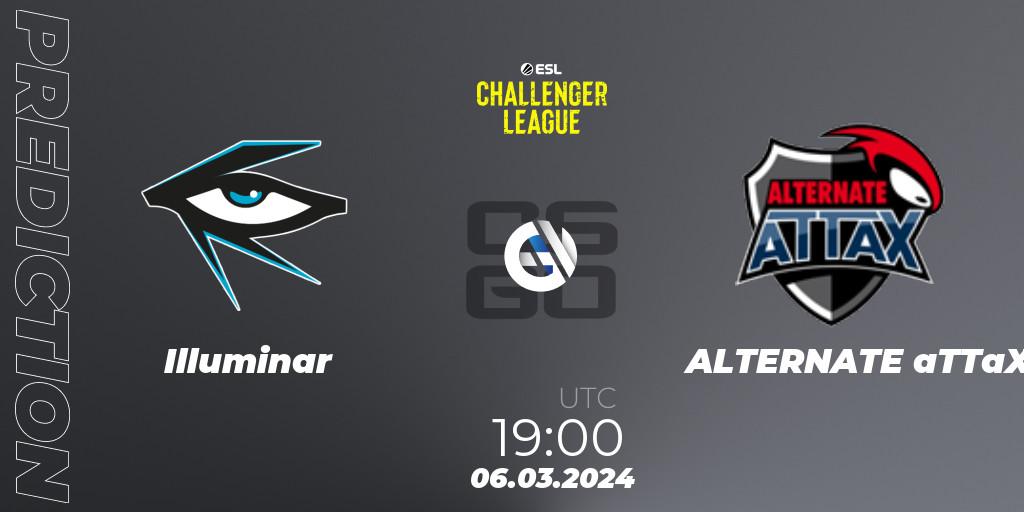 brazylijski luz - ALTERNATE aTTaX: ennuste. 06.03.2024 at 19:00, Counter-Strike (CS2), ESL Challenger League Season 47: Europe